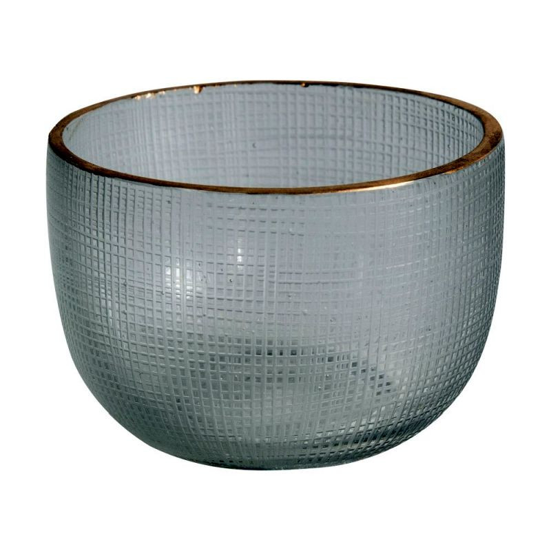 Endon Corbieres Tealight Holder Clear 75x75x50mm - ED-5059...