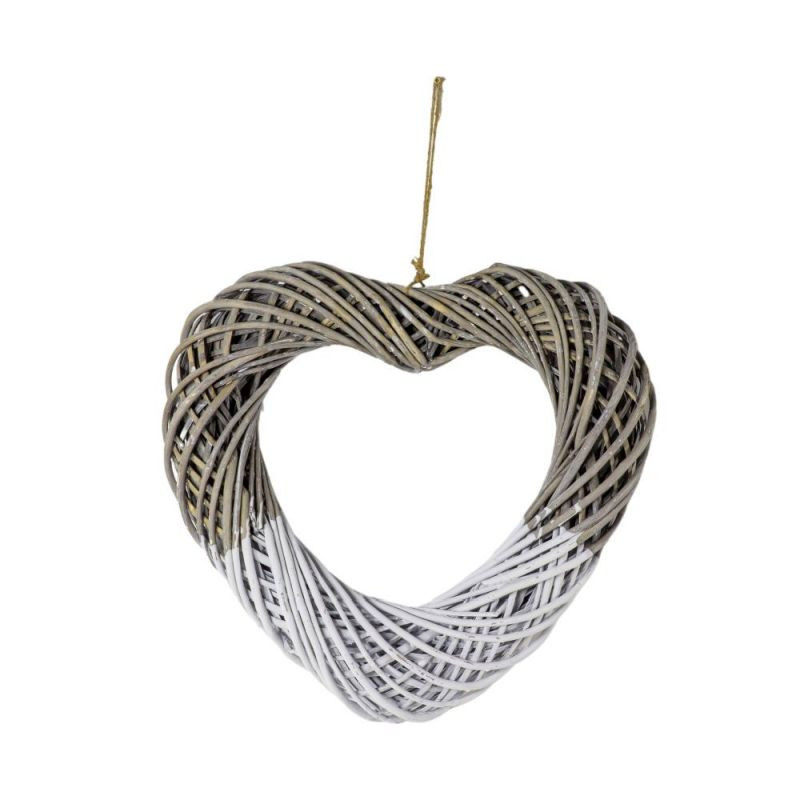Endon Maghery Willow Heart Natural/White 540x120x540mm - E...