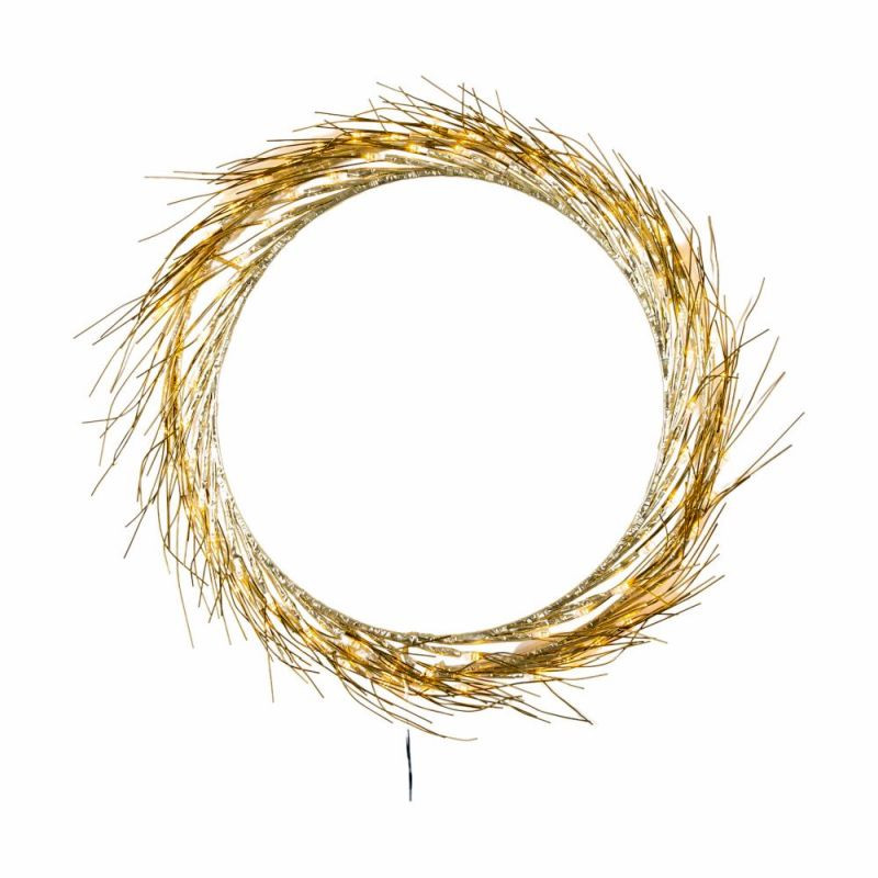 Endon Lincoln 80 LED Ring w/Gold Wire 400x60x400mm - ED-50...