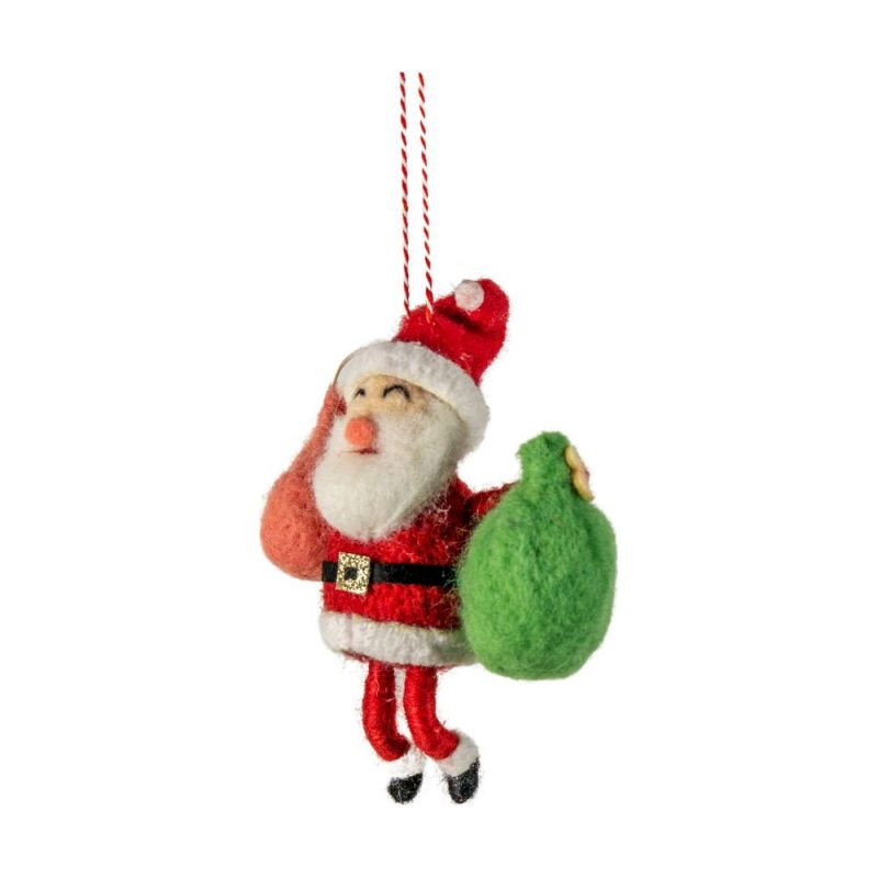 Endon Jolly Santa with Green Sack 110x50x140mm - ED-505941...