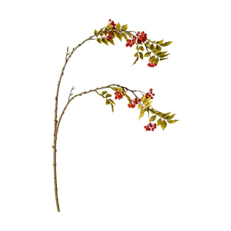 Endon Red Berries with Autumn Leaves (3pk) 1050mm - ED-505...