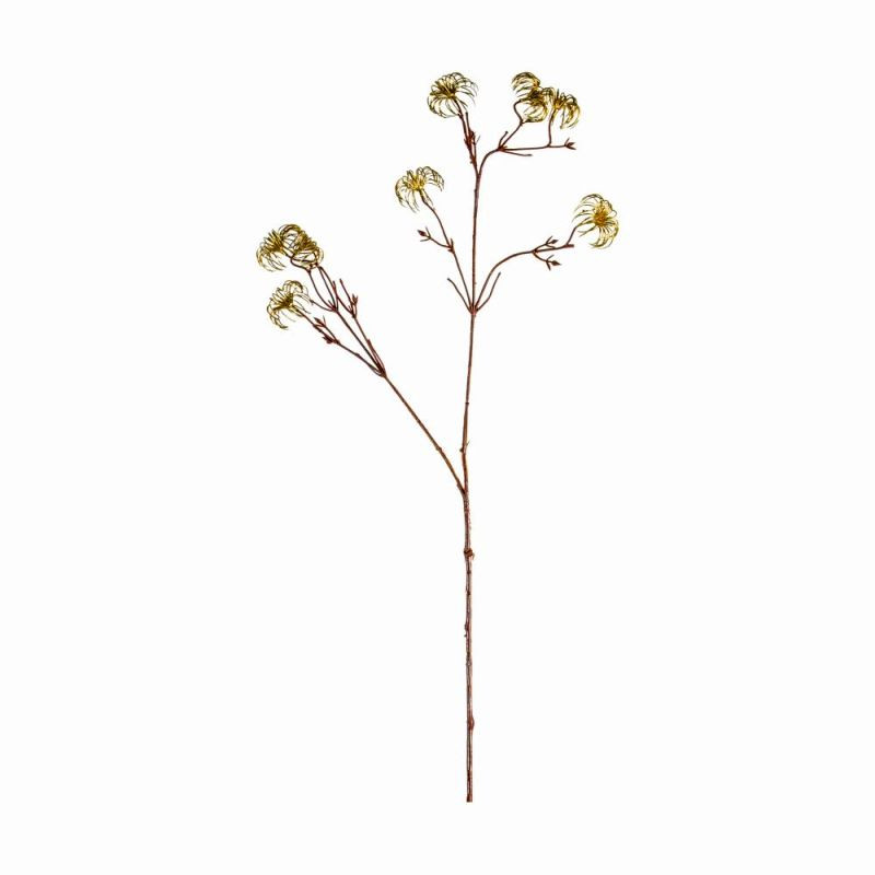 Endon Clematis Spray with 8 Heads Gold 930mm - ED-50594134...