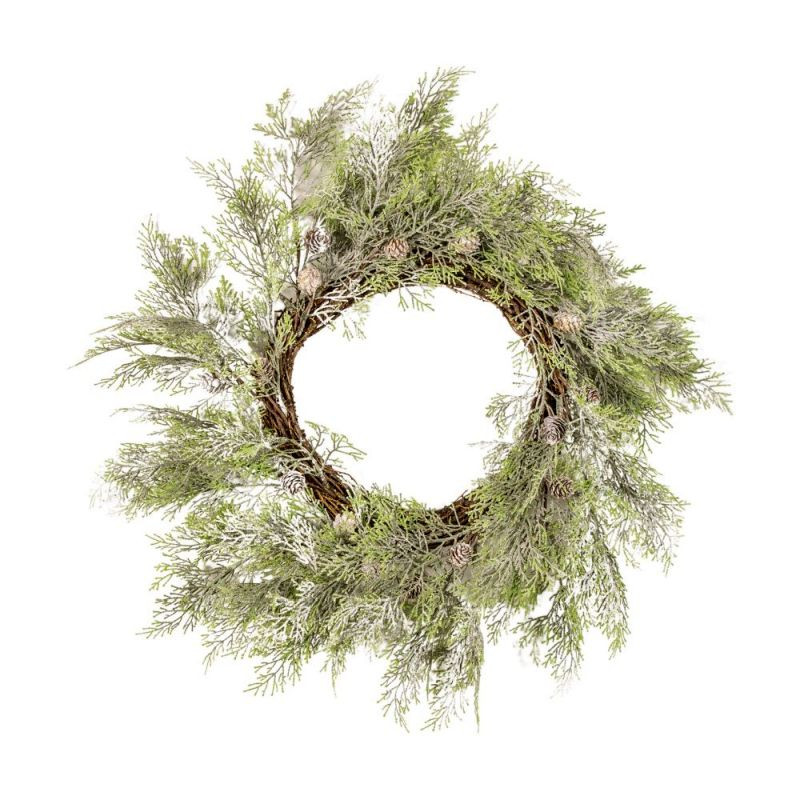 Endon Mixed Forest Pine Wreath 660x660mm - ED-505941341895...