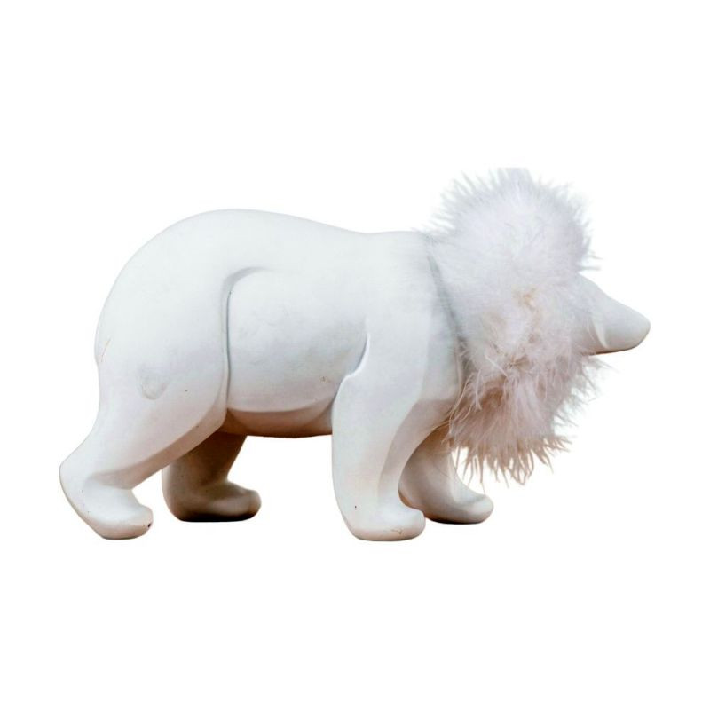 Endon Standing Polar Bear with Frill White 250x90x130mm - ...