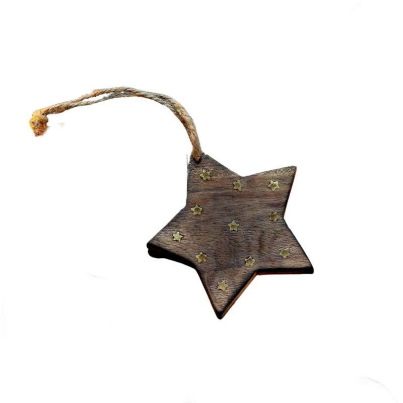 Endon Castellar Star Gold Natural Large (4pk)125x5x120mm -...