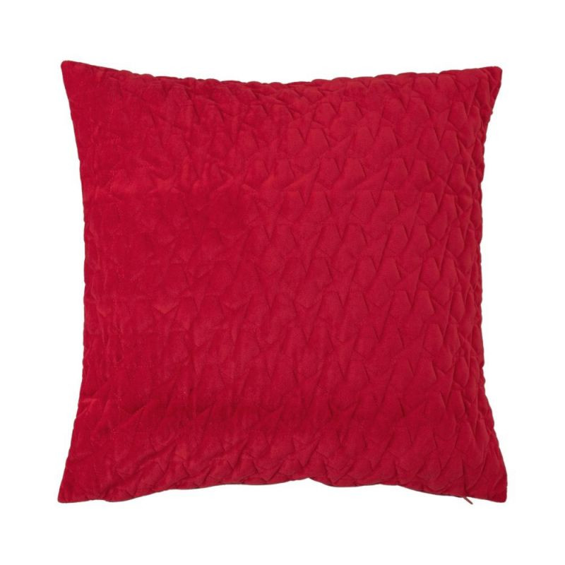 Endon Stars Quilted Cushion Red 450x450mm - ED-50594136712...