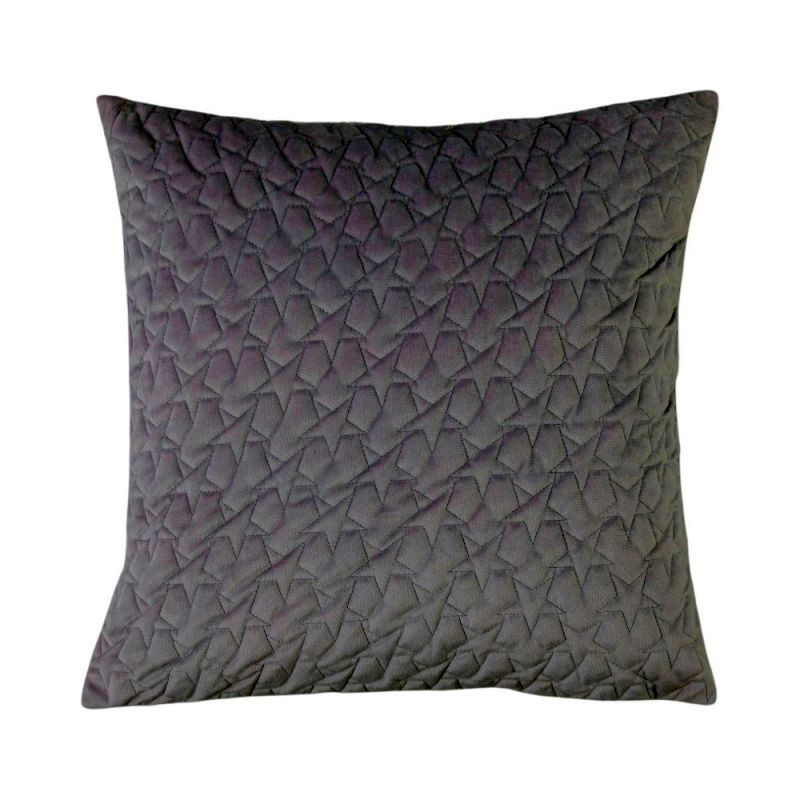 Endon Stars Quilted Cushion Grey 450x450mm - ED-5059413671...