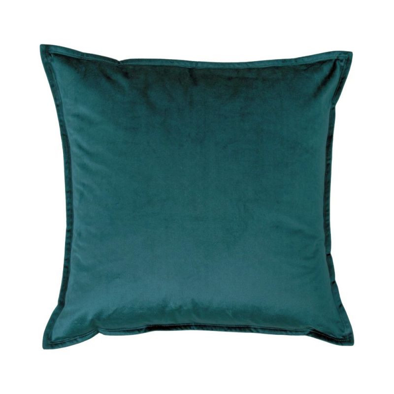 Endon Meto Velvet Oxford Cushion Emerald 580x580mm - ED-50...