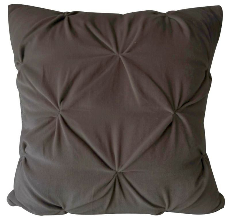 Endon Opulent Velvet Cushion Charcoal 450x450mm - ED-50594...