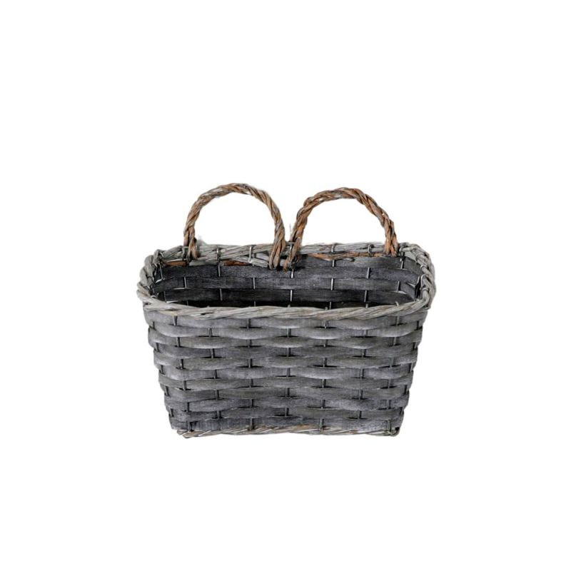 Endon Buxley Hanging Basket Willow Grey 255x180x180mm - ED...