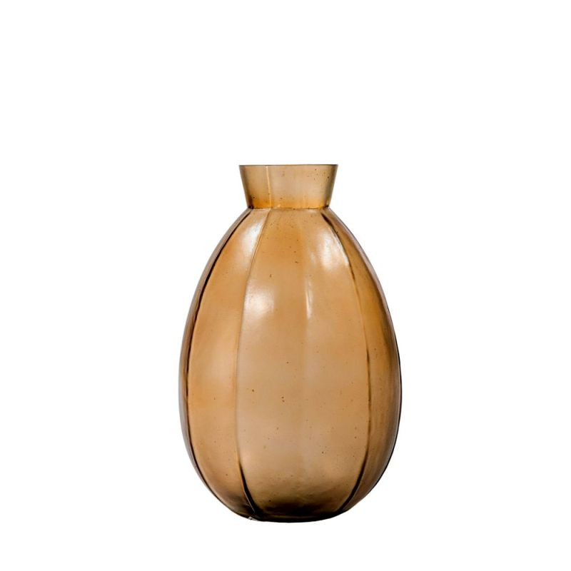 Endon Arno Vase Medium Brown 150x150x240mm - ED-5059413694...