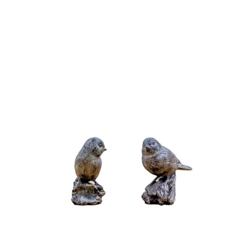 Endon Birdies Perched (Set of 2) Grey 150x80x120mm - ED-50...