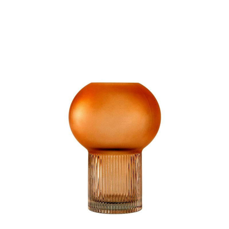 Endon Hallie Vase Small Ginger 165x165x225mm - ED-50594136...