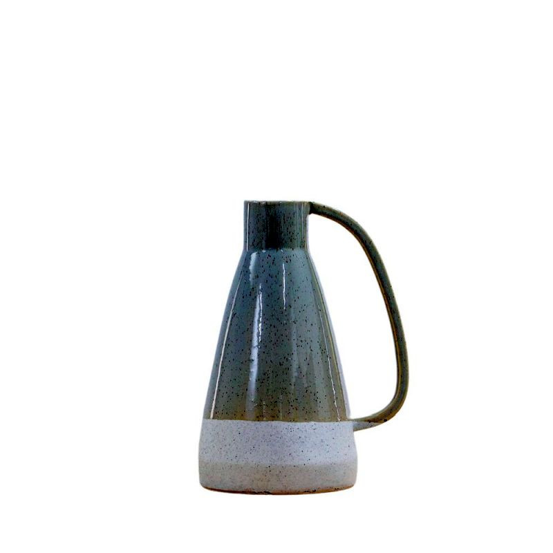 Endon Crandon Vase Medium Light Grey 220x170x285mm - ED-50...