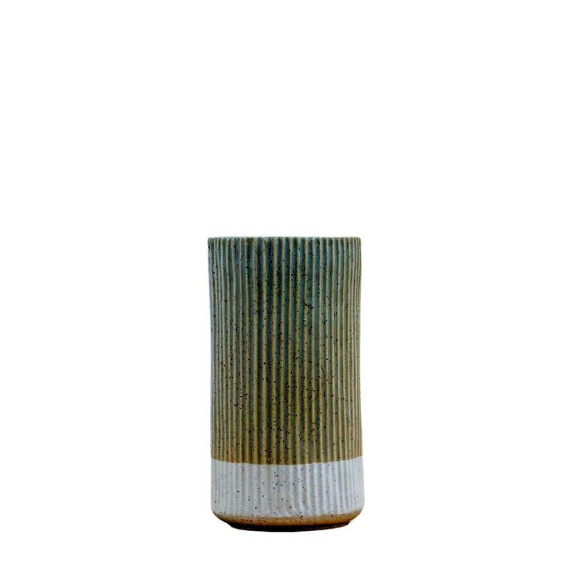 Endon Verwood Vase Small Oatmeal 200x200x265mm - ED-505941...