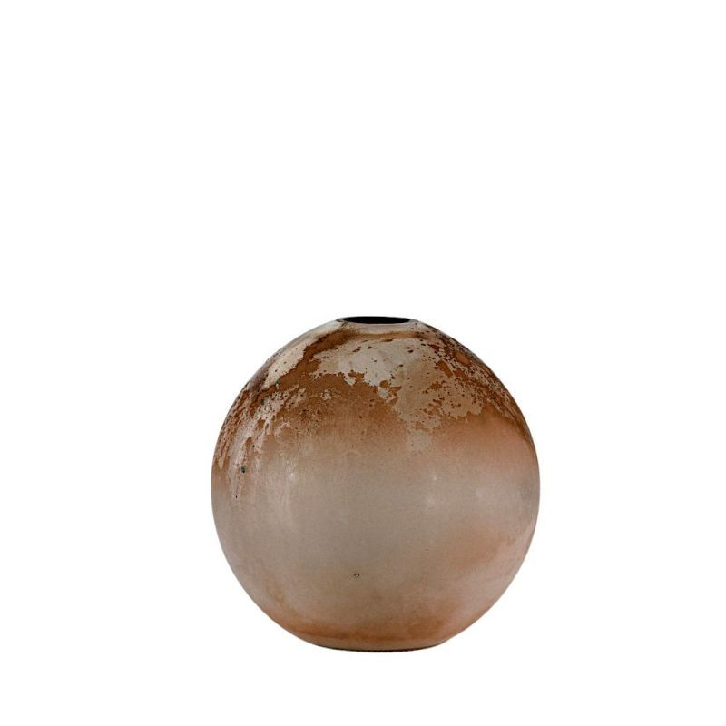 Endon Misty Vase Small Frosted Blush 170x170x150mm - ED-50...