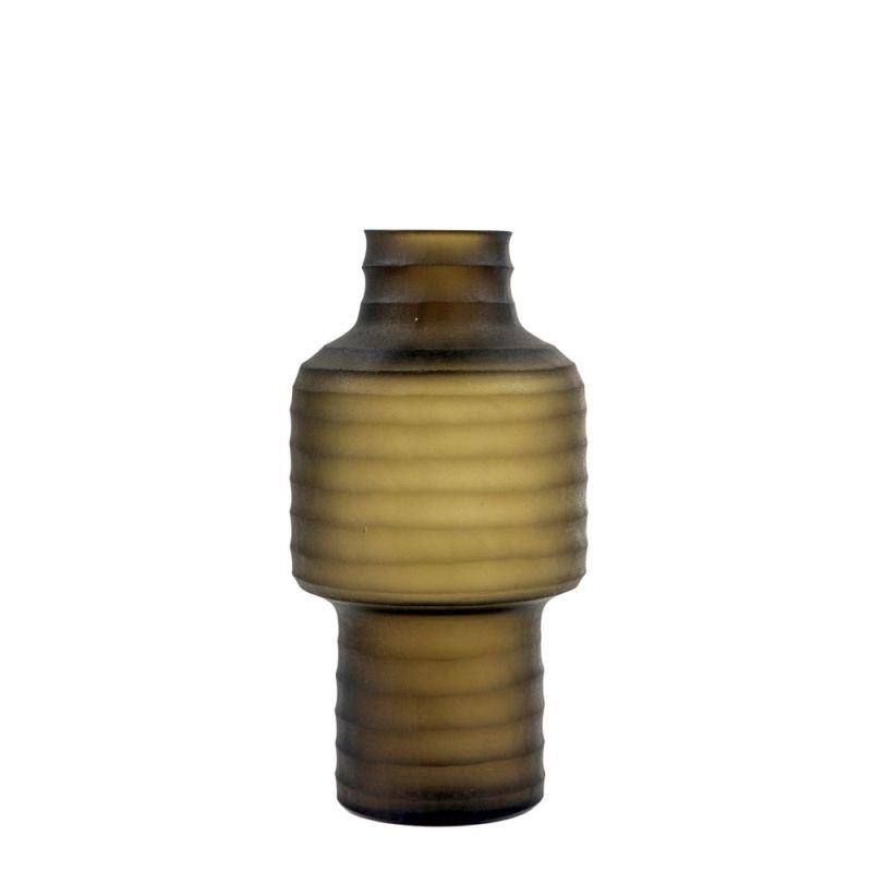 Endon Ayaan Vase Dusty Dark Brown 120x120x230mm - ED-50594...