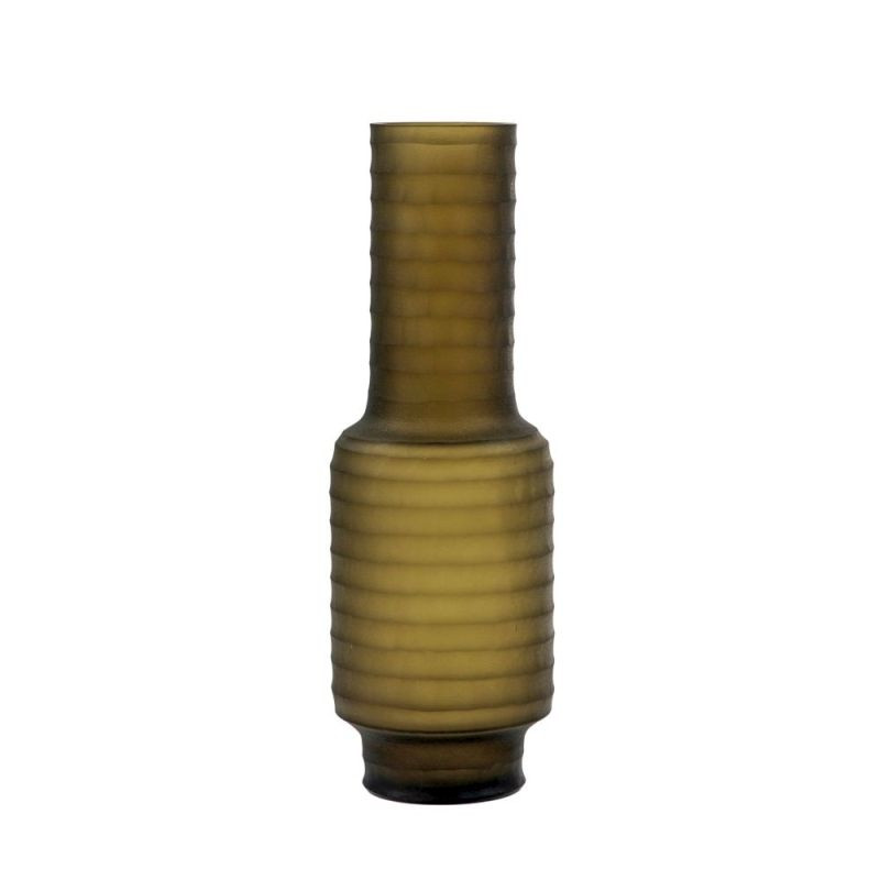 Endon Ayaan Vase Dusty Dark Brown 110x110x325mm - ED-50594...