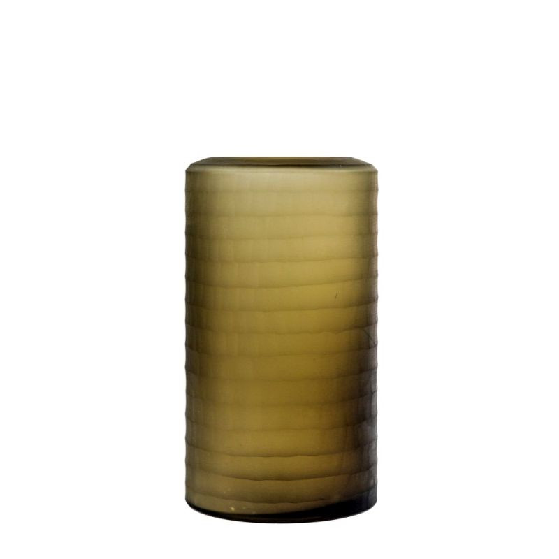 Endon Arnav Vase Dusty Light Brown 180x180x320mm - ED-5059...