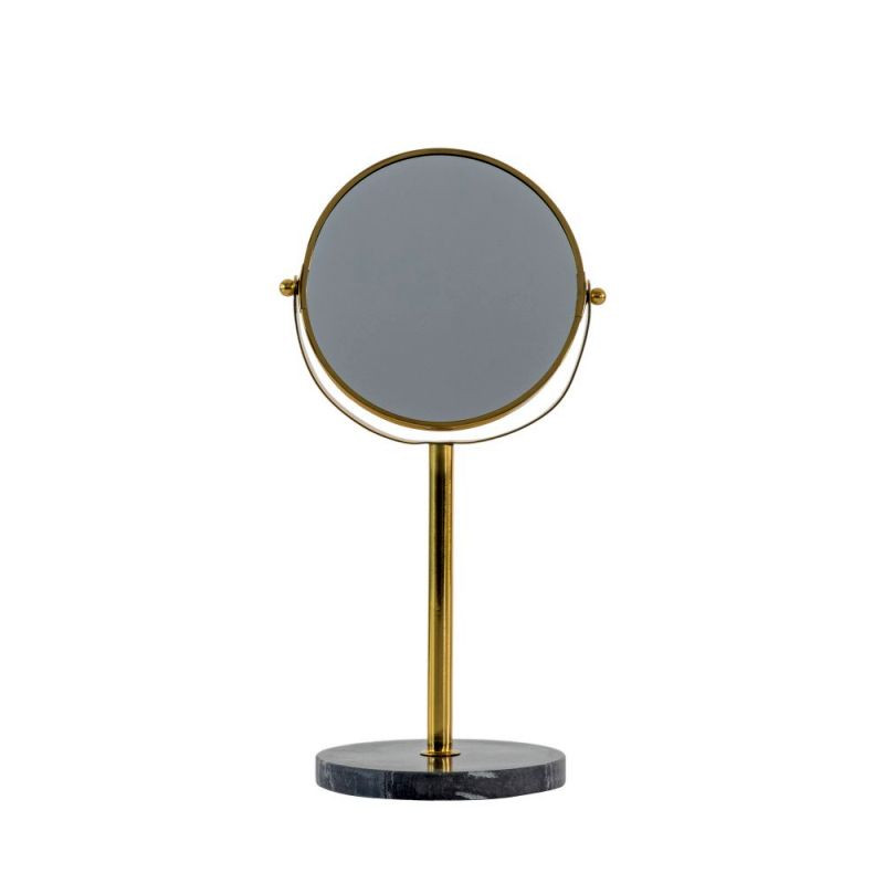 Endon Bella Vanity Mirror Black & Gold 200x150x380mm - ED-...