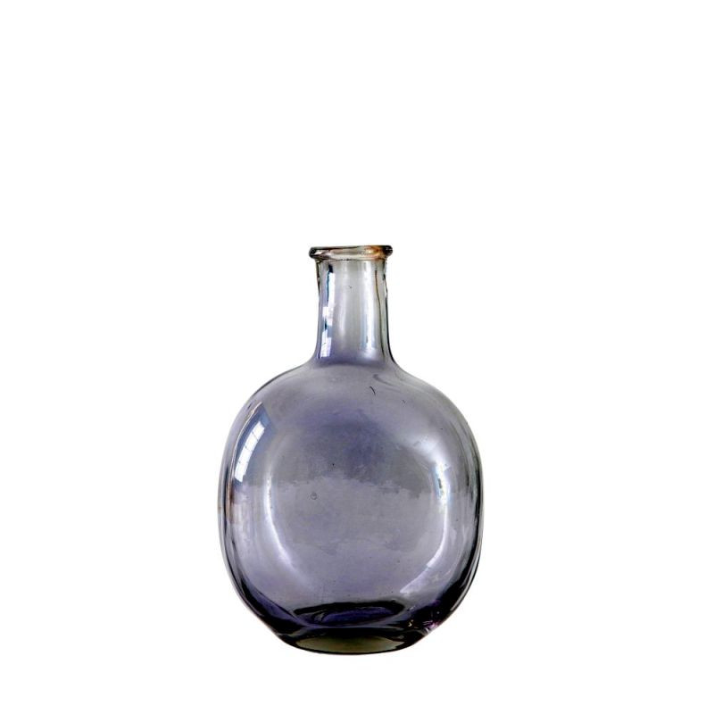 Endon Burwell Bottle Vase Grey 150x105x240mm - ED-50594136...