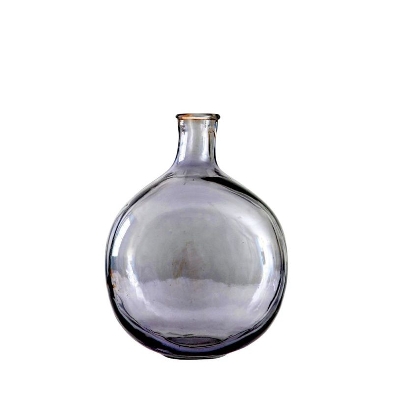 Endon Burwell Bottle Vase Grey 240x170x325mm - ED-50594136...