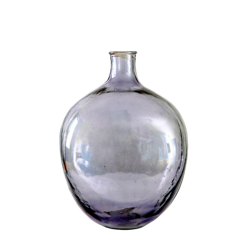 Endon Burwell Bottle Vase Grey 280x190x390mm - ED-50594136...
