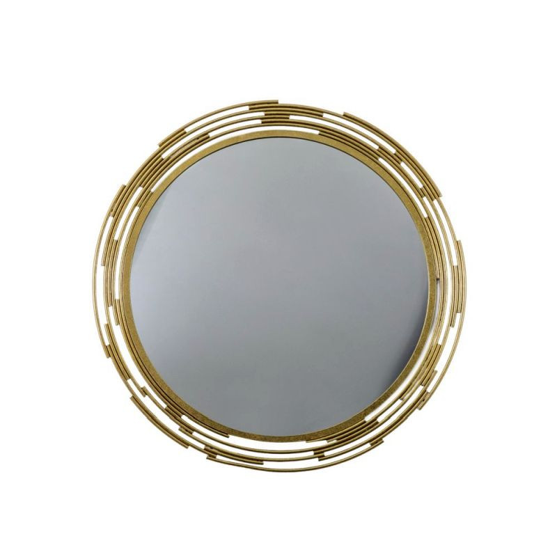 Endon Cristo Mirror Gold 800x25x800mm - ED-5059413703577