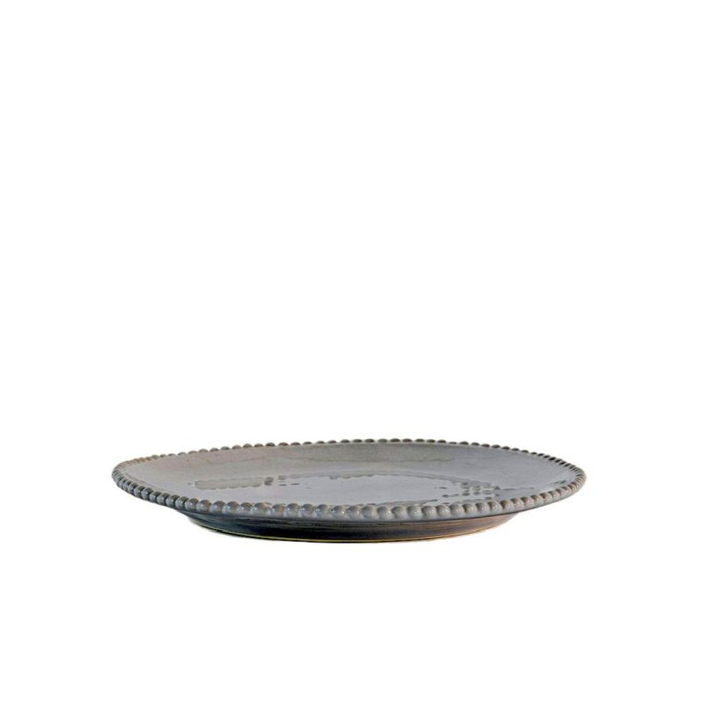 Endon Organic Beaded Side Plate (4pk) D220mm - ED-50594137...