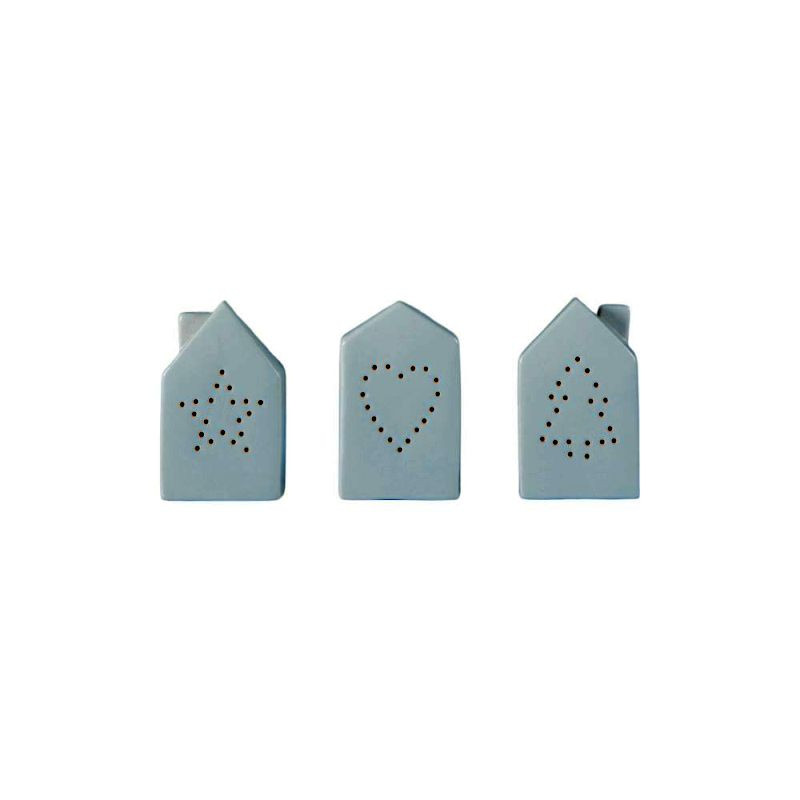 Endon Twinkle House with LED (Set of 3) 60x50x100mm - ED-5...