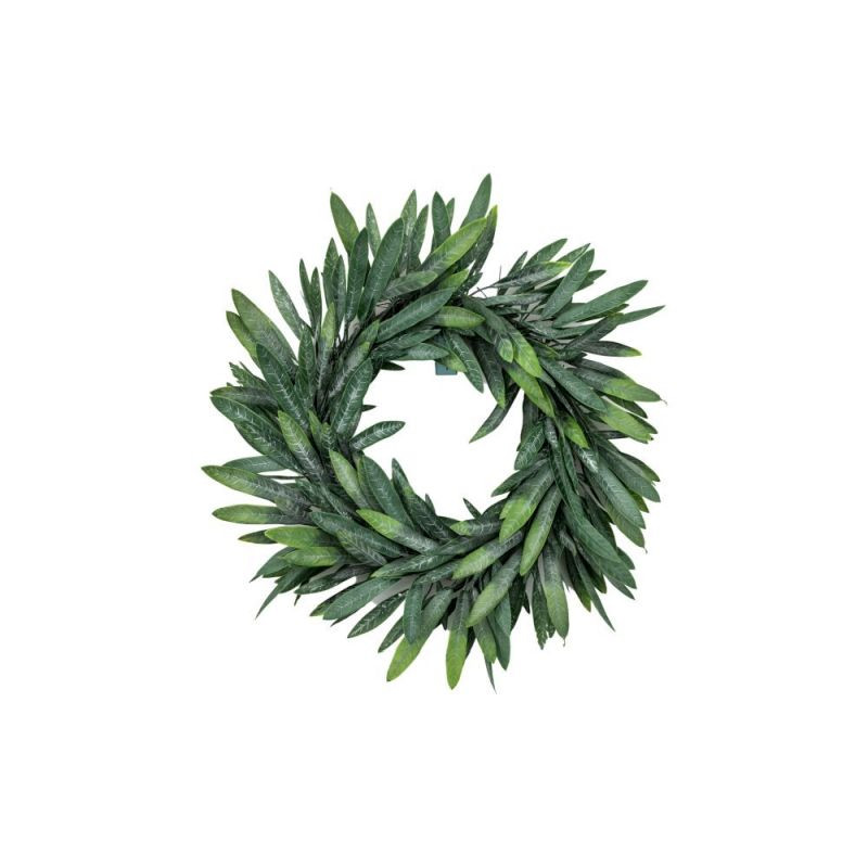 Endon Eucalyptus Wreath Dusky Green D500mm - ED-5059413755...