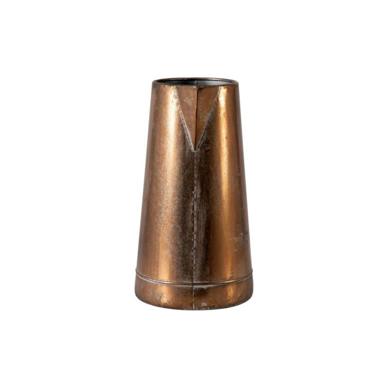 Endon Falmer Vase Small Antique Copper 245x200x360mm - ED-...