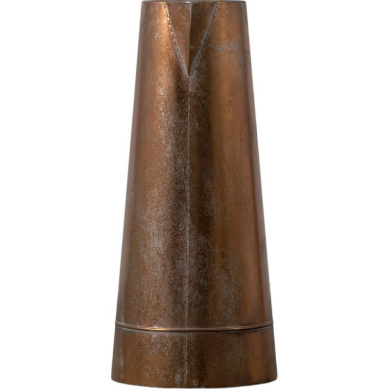 Endon Falmer Vase Large Antique Copper 270x235x545mm - ED-...