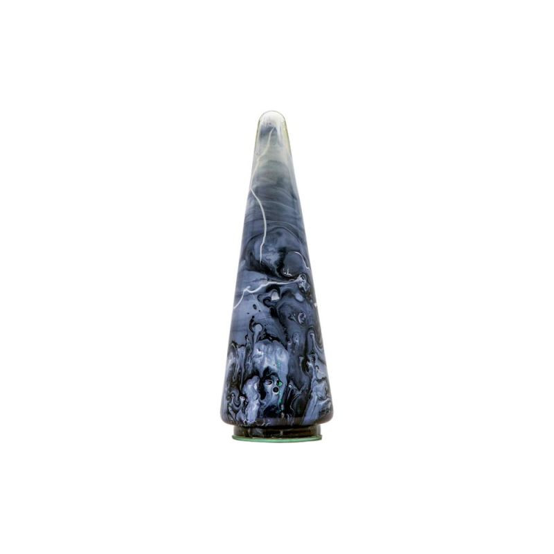 Endon Marbled Tree Black Glass 100x100x275mm - ED-50594137...