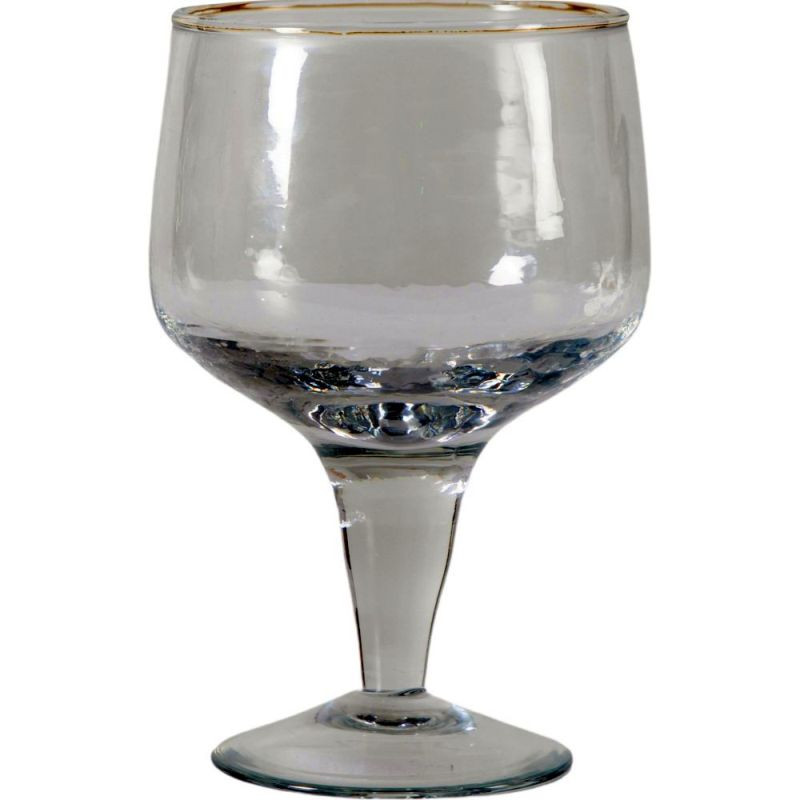Endon Orkin Hammered Gin Glass (4pk) 100x100x160mm - ED-50...