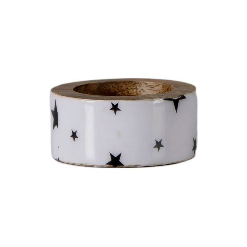 Endon Starry Napkin Rings Set of 4 60x60x30mm - ED-5059413...