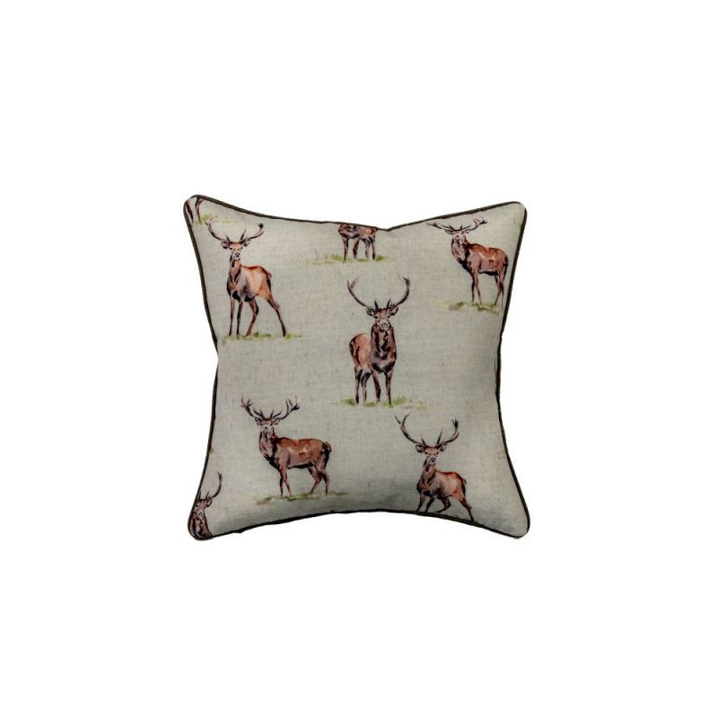 Endon All Over Stag Cushion 450x450mm - ED-5059413763731
