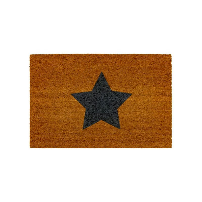 Endon Jumbo Star Coir Doormat 600x900mm - ED-5059413763847