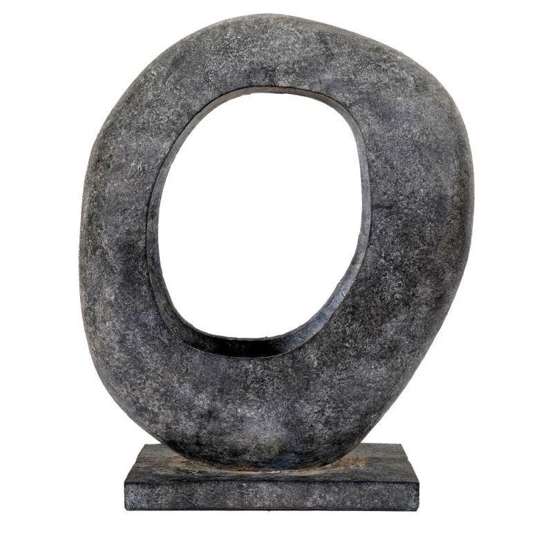 Endon Echo Sculpture Stone Grey 415x200x505mm - ED-5059413...