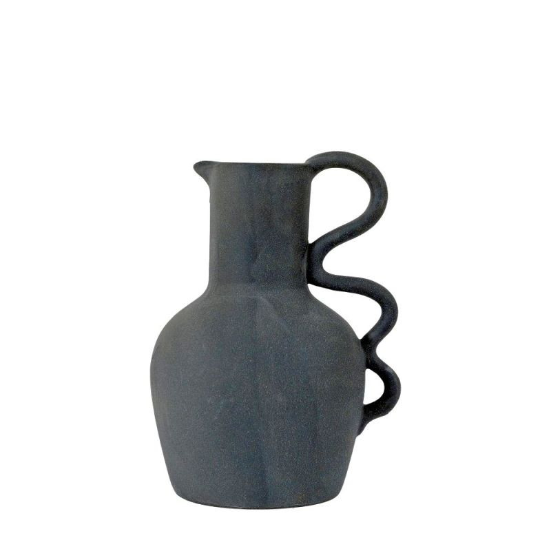 Endon Sumi Pitcher Vase Large Black 180x155x250mm - ED-505...