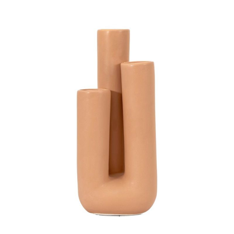 Endon Oldfield Vase x3 Large Sand 140x115x315mm - ED-5059413869228