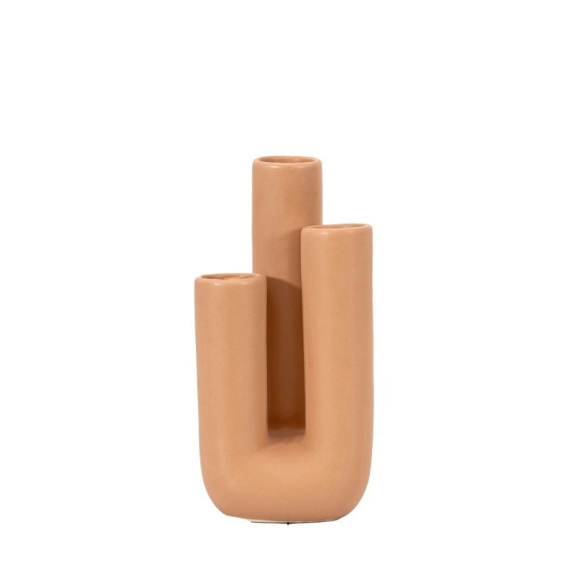 Endon Oldfield Vase x3 Small Sand 105x85x210mm - ED-505941...
