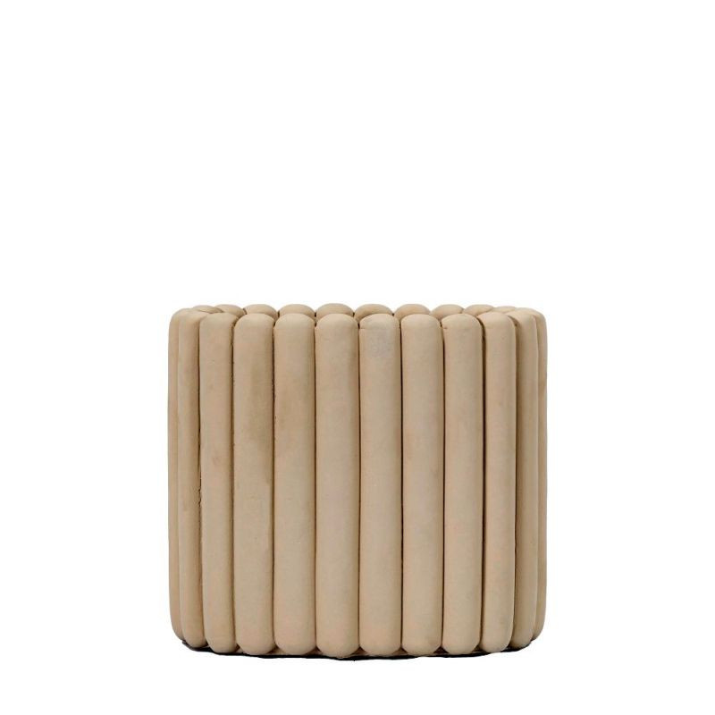 Endon Costello Planter Oblong Taupe 235x145x210mm - ED-505...