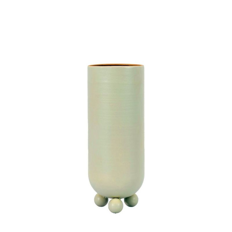 Endon Pluto Vase Small Grey 95x95x250mm - ED-5059413869716