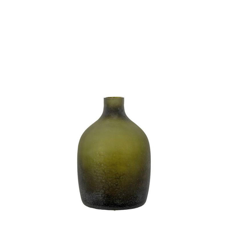 Endon Davos Vase Antique Green 170x170x210mm - ED-50594138...