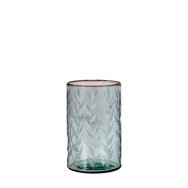 Endon Sorrel Vase Medium Recycled Green 125x125x205mm - ED...
