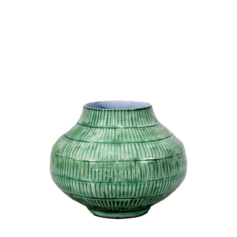 Endon Emmy Vase Small Pale Sage 190x190x160mm - ED-5059413...