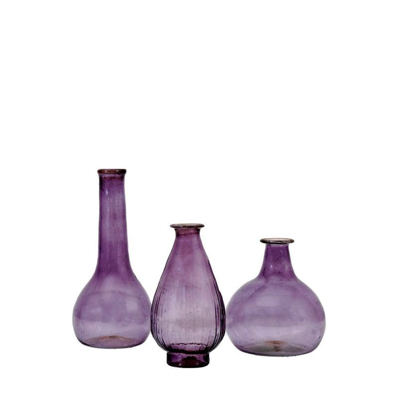 Endon Biba Vase Grey (Set of 3) 80x80x170mm - ED-505941387...