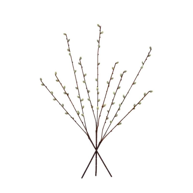 Endon Pussy Willow Spray (6pk) H700mm - ED-5059413870811