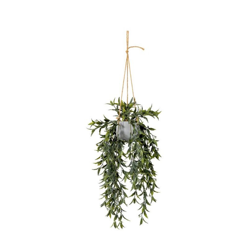 Endon Hanging Willow in Cement Pot H480mm - ED-50594138728...